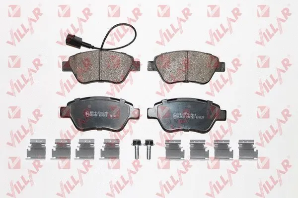 Brake Pad Set, disc brake (626.0763K)