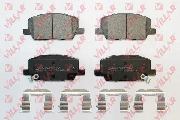 Brake Pad Set, disc brake (626.2115K)