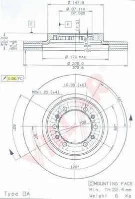 Brake Disc (628.1501)