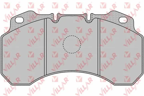 Brake Pad Set, disc brake (626.1165)