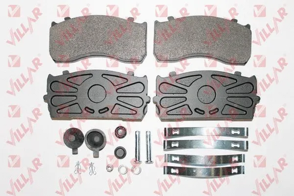 Brake Pad Set, disc brake (626.1169K)