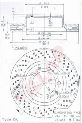 Brake Disc (628.1975)