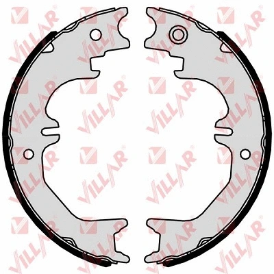 Brake Shoe Set, parking brake (629.0402)