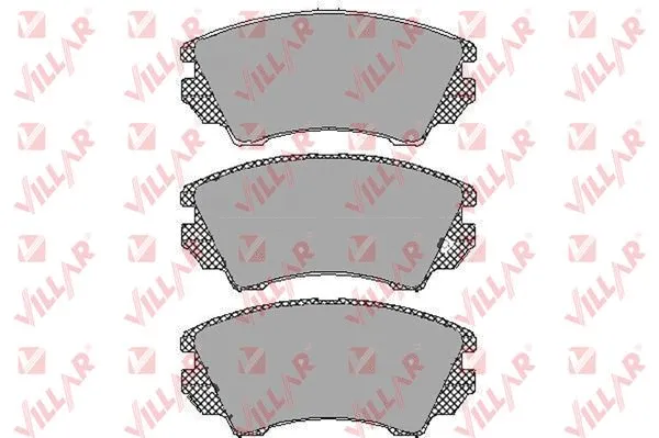 Brake Pad Set, disc brake (626.1467)