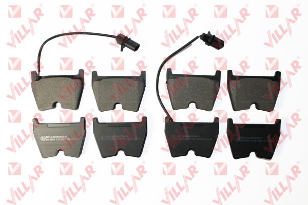 Brake Pad Set, disc brake (626.2214)