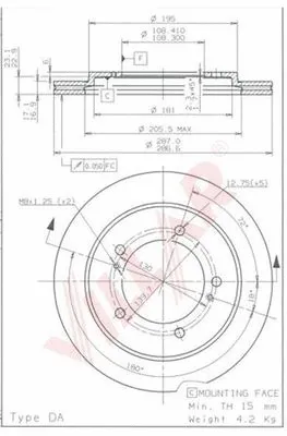 Brake Disc (628.1907)