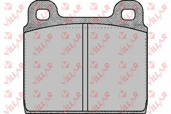 Brake Pad Set, disc brake (626.0027)