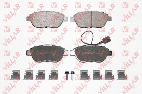 Brake Pad Set, disc brake (626.0764K)