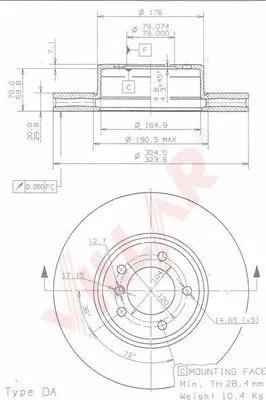 Brake Disc (628.1813)
