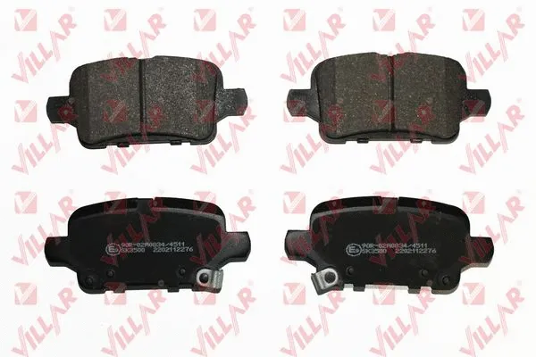Brake Pad Set, disc brake (626.2276)