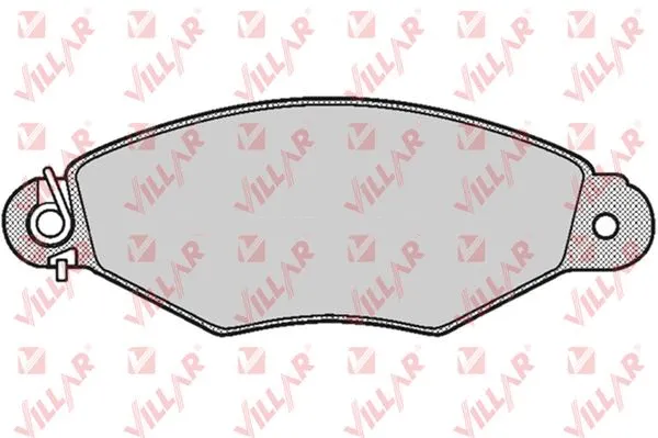 Brake Pad Set, disc brake (626.0662)