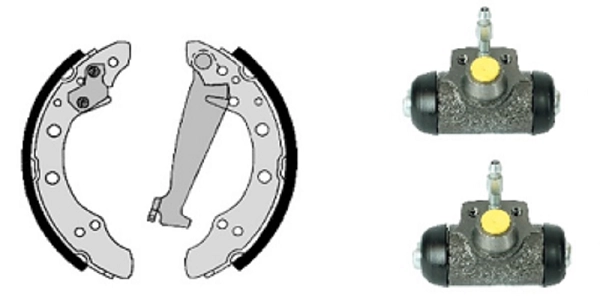 Brake Shoe Set (608.8221)