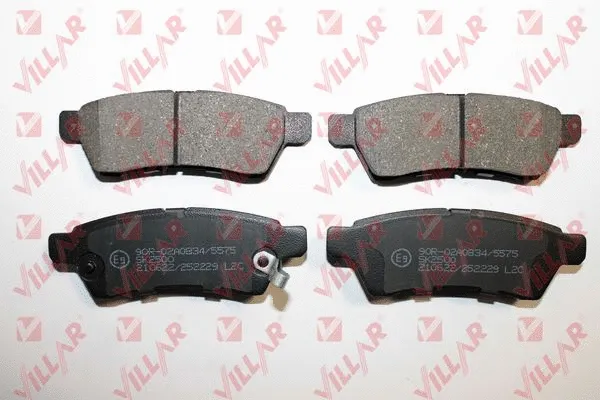 Brake Pad Set, disc brake (626.2229)