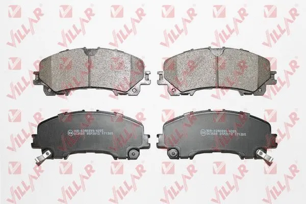 Brake Pad Set, disc brake (626.2012)