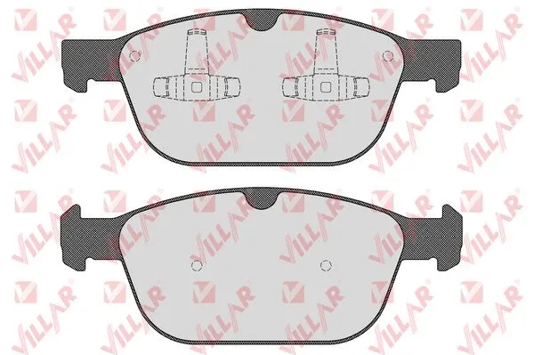 Brake Pad Set, disc brake (626.1597)