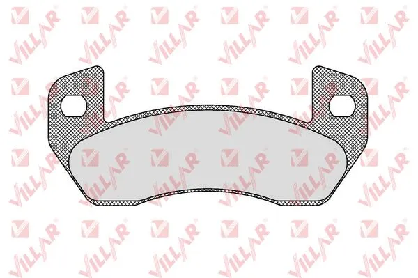 Brake Pad Set, disc brake (626.1640)