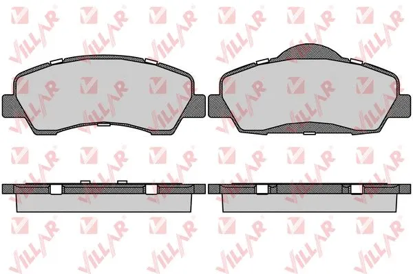 Brake Pad Set, disc brake (626.1770)