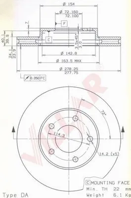 Brake Disc (628.2175)