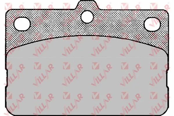 Brake Pad Set, disc brake (626.0136)