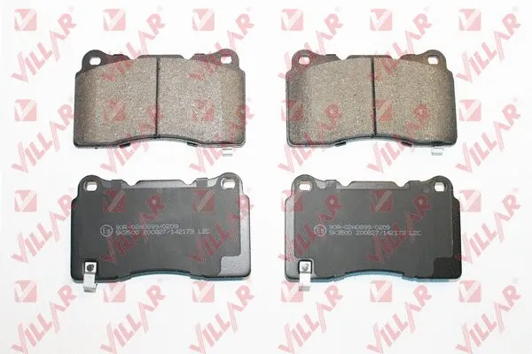Brake Pad Set, disc brake (626.2173)