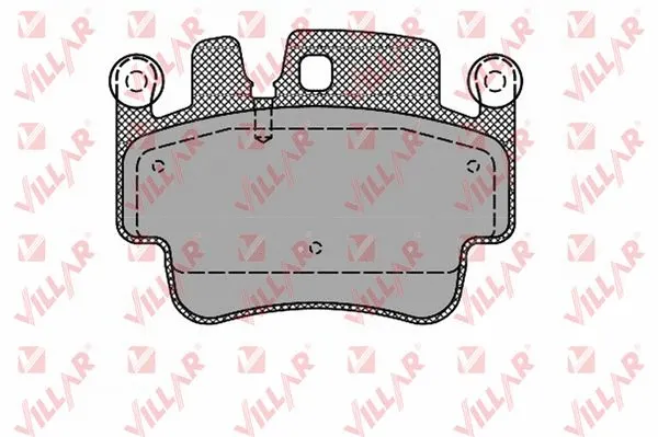 Brake Pad Set, disc brake (626.1371)