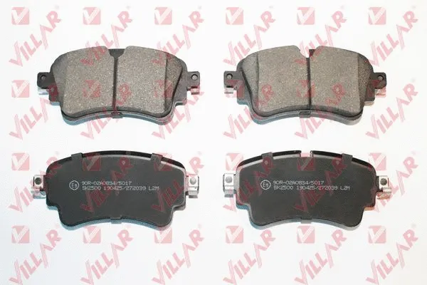 Brake Pad Set, disc brake (626.2039)