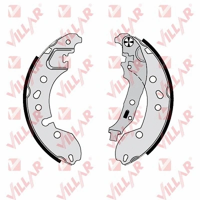 Brake Shoe Set (629.0363)