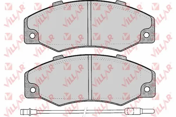 Brake Pad Set, disc brake (626.0276)