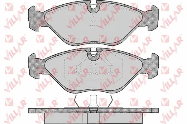 Brake Pad Set, disc brake (626.0310)