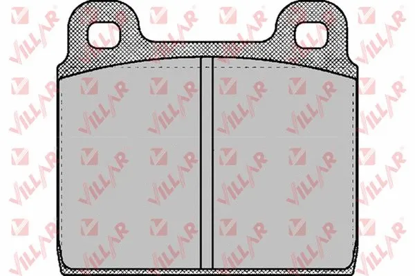 Brake Pad Set, disc brake (626.0026)