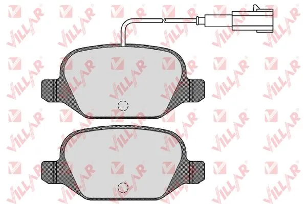 Brake Pad Set, disc brake (626.1723)