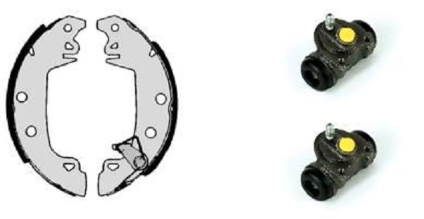Brake Shoe Set (608.7778)