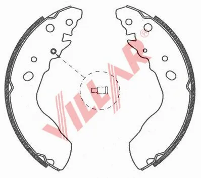 Brake Shoe Set (629.0771)