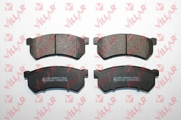 Brake Pad Set, disc brake (626.2186)
