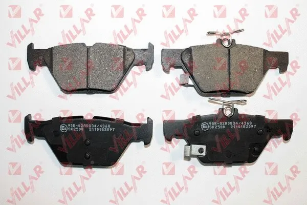 Brake Pad Set, disc brake (626.2097)