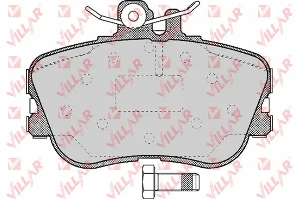 Brake Pad Set, disc brake (626.0492)