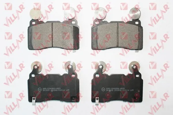 Brake Pad Set, disc brake (626.2114)