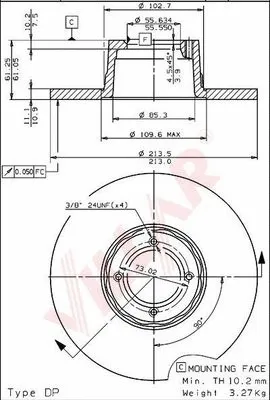 Brake Disc (628.2120)
