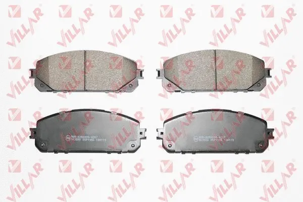 Brake Pad Set, disc brake (626.1956)