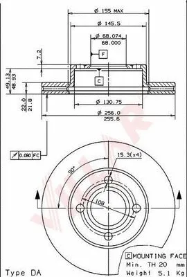 Brake Disc (628.1713)