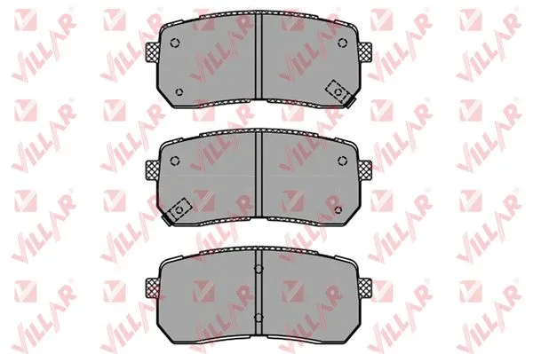 Brake Pad Set, disc brake (626.1450)