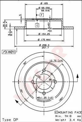 Brake Disc (628.1060)