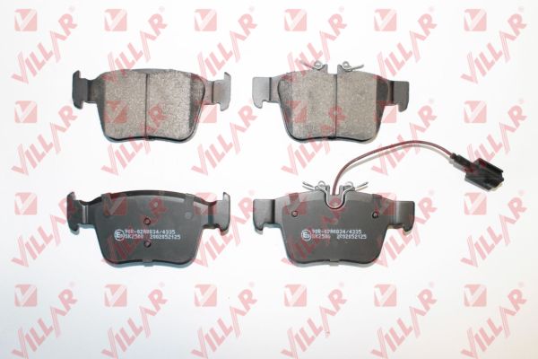 Brake Pad Set, disc brake (626.2125)
