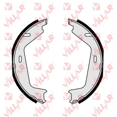 Brake Shoe Set, parking brake (629.B886)