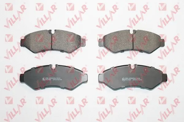 Brake Pad Set, disc brake (626.2144)