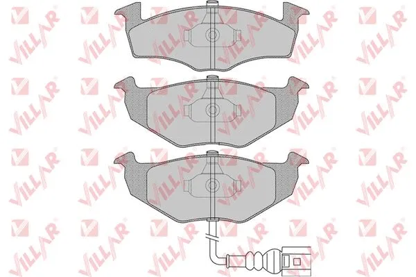 Brake Pad Set, disc brake (626.1120)