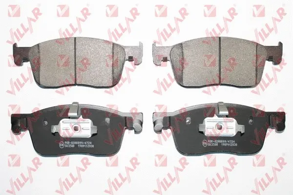 Brake Pad Set, disc brake (626.2030)