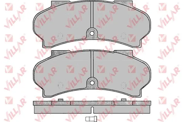 Brake Pad Set, disc brake (626.0139)