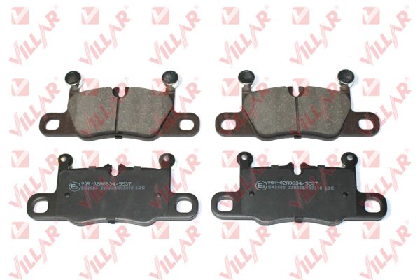 Brake Pad Set, disc brake (626.2316)