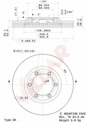 Brake Disc (628.2203)